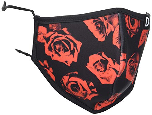 Desigual Mask_Roses Cortador Manual, Negro, Talla única Unisex Adulto