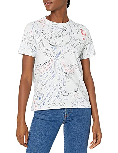 Desigual TS_Elizabeth Fry Camiseta, Blanco, S para Mujer