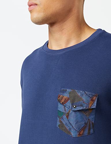 Desigual TS_KENET Camiseta, Azul, S para Hombre