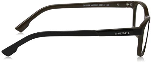 Diesel DL5226 Monturas de Gafas, Negro (Negro Opaco), 49.0 para Niños