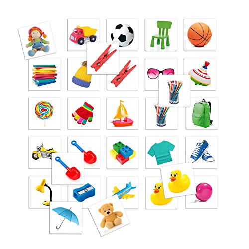 Diset Memo Photo Objets - Juego Educativo de Memoria para niños a Partir de 3 años 68976