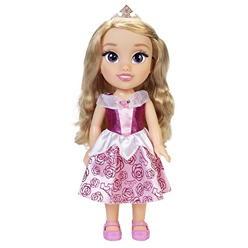 Disney- Princesa, Muñeca Aurora Grande (35 CM) articulada, Color ¡Nueva (Jakks Pacific Inc. 95562)