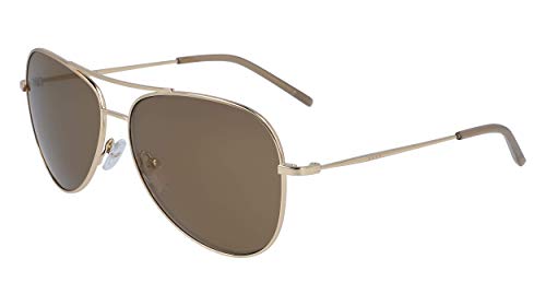 DKNY DK102S Gafas de Sol, Gold, 58 MM, 14 MM, 135 MM para Mujer