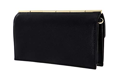 DKNY Heidi Wallet With Strap Blk/Gold