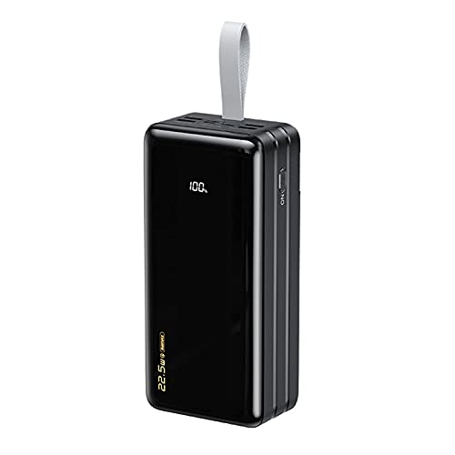 DNGDD 60000mAh Cargador portátil Power Bank, 22.5W Carga rápida de teléfono 3.0 Carga rápida Entrega de energía Cargador de batería Externo 5 Salidas 3 Entradas Tipo-C Power Banks para iPhone SAMS