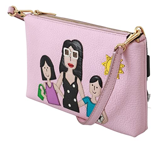 Dolce & Gabbana Bolso de cuero rosa #dgfamily embrague hombro Borse