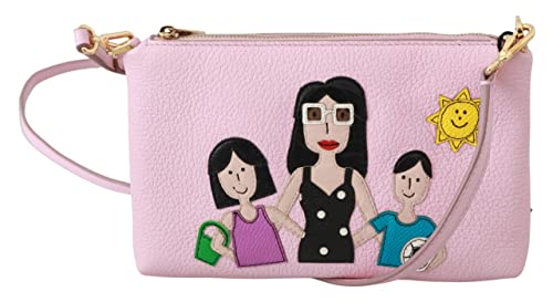 Dolce & Gabbana Bolso de cuero rosa #dgfamily embrague hombro Borse