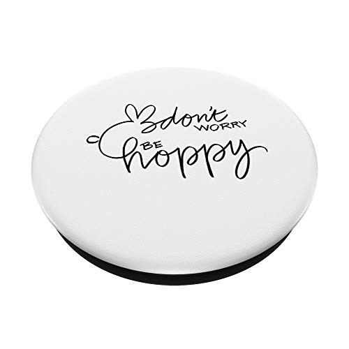 Don't Worry Be Hoppy Conejo Madre Regalo Conejo Madre PopSockets PopGrip Intercambiable