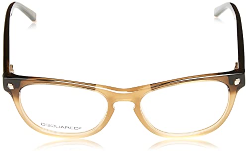 DSQUARED2 DQ5084-047-51 Gafas, Beige, 51 Unisex Adulto