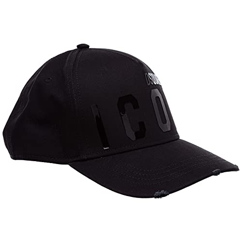 DSQUARED2 Hombre Icon Gorras Nero