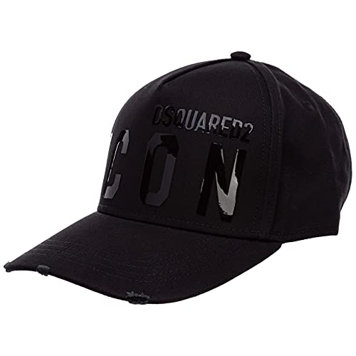 DSQUARED2 Hombre Icon Gorras Nero