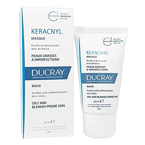 Ducray Keracnyl Mask 40 Ml, Único, Aloe Vera