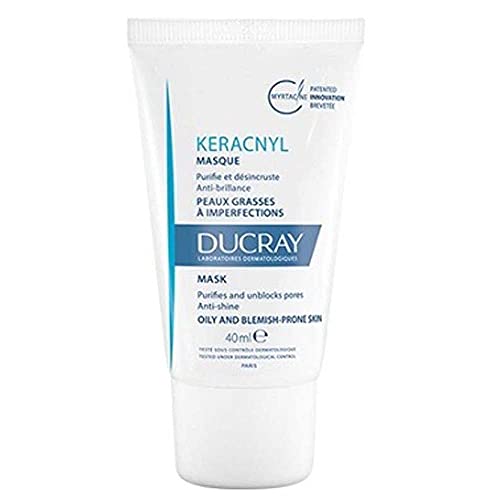 Ducray Keracnyl Mask 40 Ml, Único, Aloe Vera