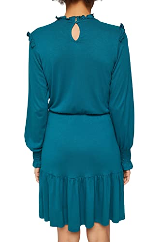 edc by Esprit 111CC1E305 Vestido, 305/Emerald Green, S para Mujer