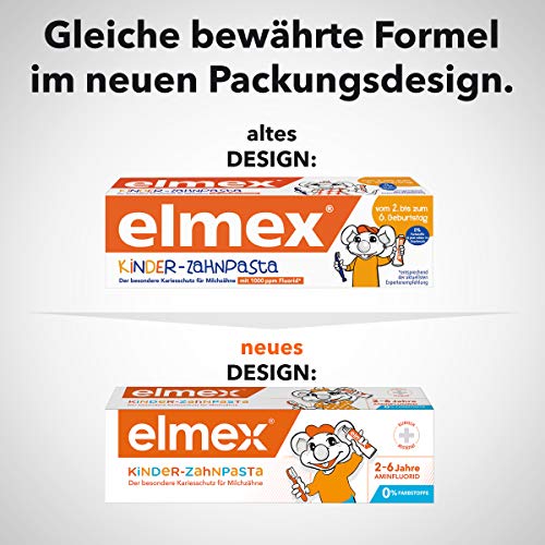 Elmex - Pasta De Dientes Para Niños - (50ml)