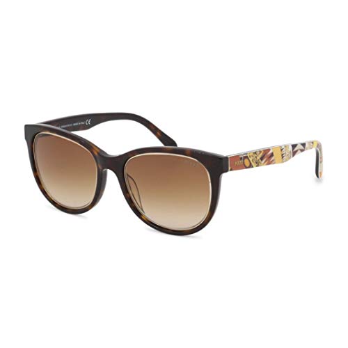 Emilio Pucci EP0027 56F 53 Gafas de sol, Marrón (Avana), Unisex Adulto