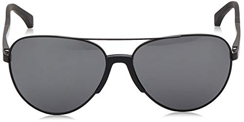 Emporio Armani 2059 Gafas, Matte Black/Grey, 61 para Hombre