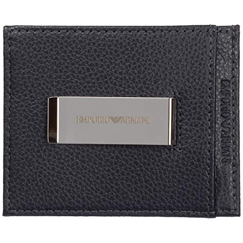 Emporio Armani Accesorios de Hombre Porta Carte Blu Navy FW 19-20