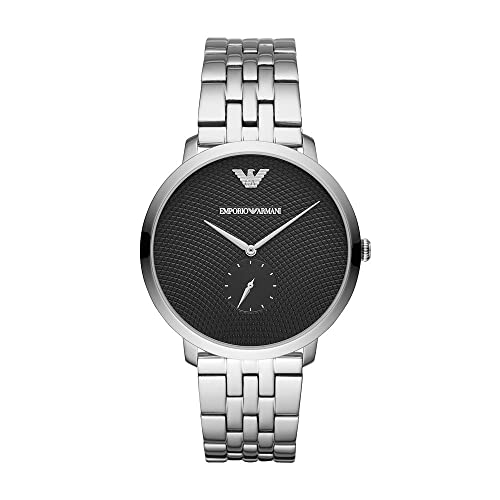 Emporio Armani Reloj Analógico para Hombre de Cuarzo con Correa en Acero Inoxidable AR11161