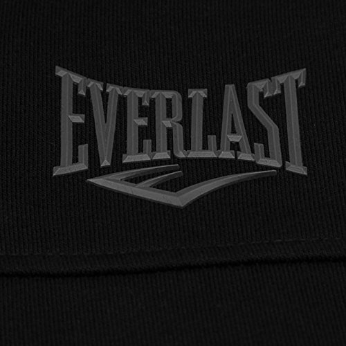 Everlast Hombre Sudadera con Capucha Cierre de Cremallera Negro S