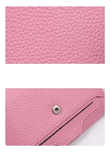 expartners Tassel Wallet for Mujeres Pequeño bifoldo con Cremallera con Cremallera con Soporte de Bolsillo con IDENTIFICACIÓN Accesorios for Ventanas (Color: Crystal Pink) (Color : Rouge Pink)