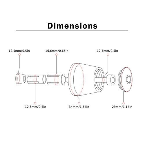 Extremos De Manillar De Moto Para YAMAHA TDM900 TDM 900 900A TDM850 TDM 850 Accesorios De Motocicleta 7/8 `` 22MM Empuñaduras De Manillar Tapones De Extremo De Barra De Manillar Tapones De Peso Del Ma