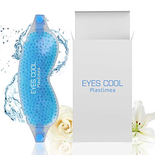 Eyes Cool ✦ Mascara de gel relajante para los ojos - terapia de frío/calor - Combate hinchazón, dolor de cabeza, bolsas, ojeras, y ayuda a dormir. - Reutilizable, para una piel tersa y suave.