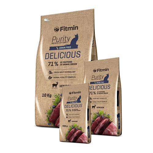 Fitmin Cat Purity Delicious Comida para Gatos, 10 kg