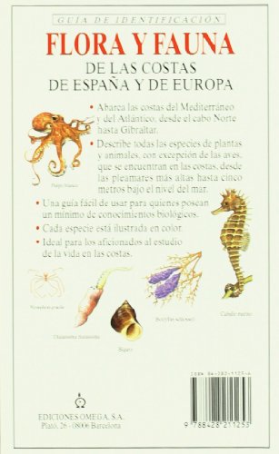 FLORA Y FAUNA COSTAS ESPAÑA Y EUROPA (GUIAS DEL NATURALISTA-PECES-MOLUSCOS-BIOLOGIA MARINA)