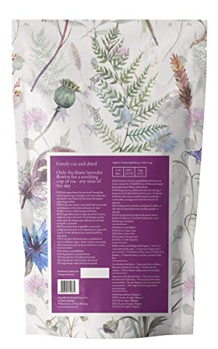 Flores de lavanda (250g) MonteNativo - Lavandа sin aditivos - Fragancia intensa - Flores para almohadas aromáticas, bolsas aromáticas y sobres - Té de lavanda - 100% puro y natural - Té o fragancia