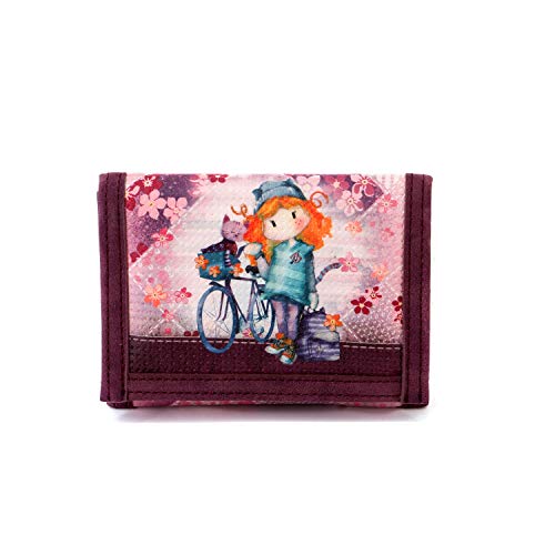 Forever Ninette Forever Ninette Bicycle-Portefeuille Monedero 12 Centimeters Multicolor (Multicolour)