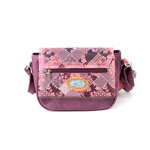 Forever Ninette Forever Ninette Bicycle-Sac à Bandoulière Muffin Bolso Bandolera 26 Centimeters Multicolor (Multicolour)