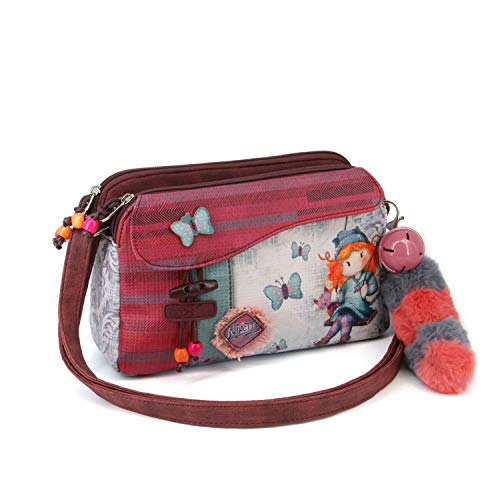 Forever Ninette Forever Ninette Swing-Sac à Bandoulière Muffin Bolso Bandolera 26 Centimeters Multicolor (Multicolour)