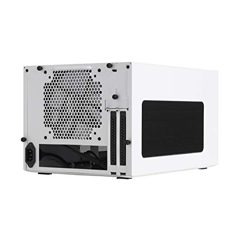 Fractal Design Node 304 - Caja de Ordenador de sobremesa (2 x USB 3.0, 1300 RPM, 3.5"), Blanco y Negro