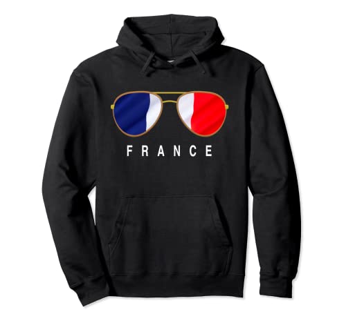 Francia Gafas de sol, Francia Bandera Francesa Sudadera con Capucha