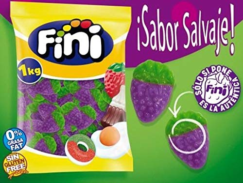 Fresas moradas salvajes almidón brillo