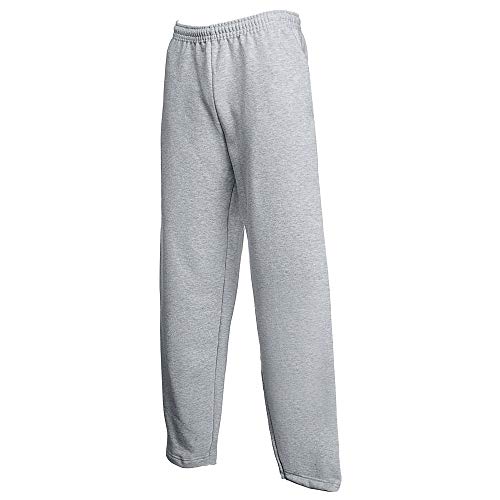 Fruit Of The Loom Pantalones de chándal para hombre Negro XXL