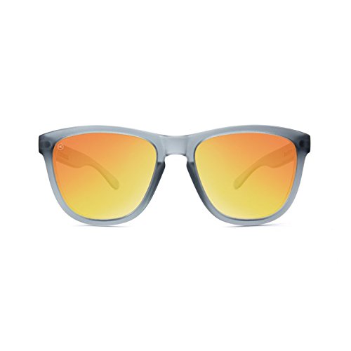 Gafas de sol Knockaround Premium Frosted Grey / Red Sunset Polarizadas