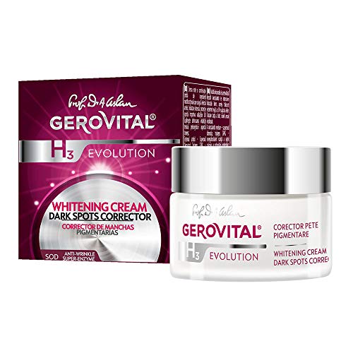 Gerovital H3 Evolution, Corrector De Manchas Pigmentarias, Tipo de piel: Con imperfecciones pigmentarias, 50 ml