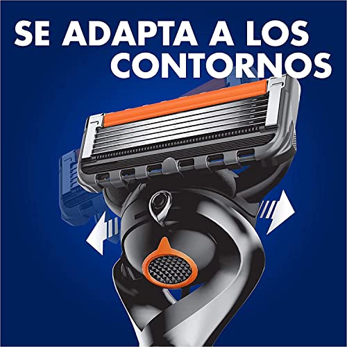 Gillette ProGlide Maquinilla De Afeitar Para Hombre, Con 5 Hojas Antifricción Para Un Afeitado Apurado Y Duradero + 9 Cuchillas de Recambio