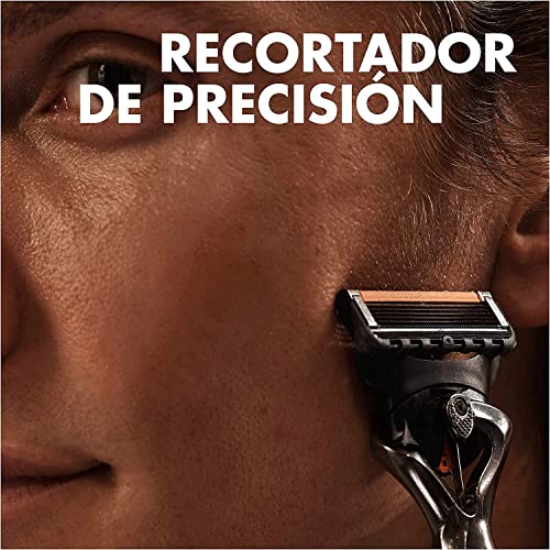 Gillette ProGlide Maquinilla De Afeitar Para Hombre, Con 5 Hojas Antifricción Para Un Afeitado Apurado Y Duradero + 9 Cuchillas de Recambio