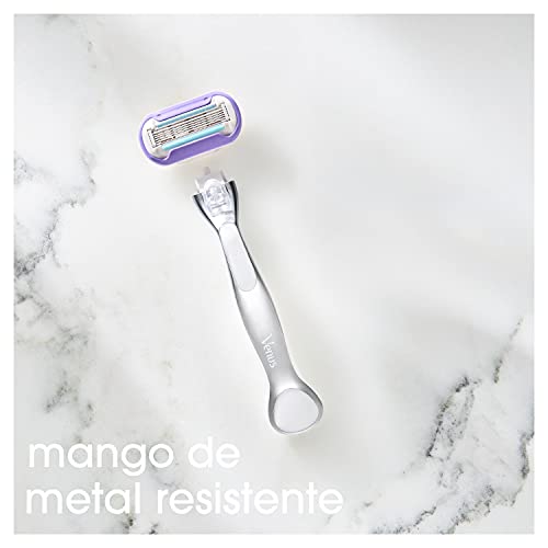 Gillette Venus Delux Smooth Platinum Maquinilla de Afeitar Mujer