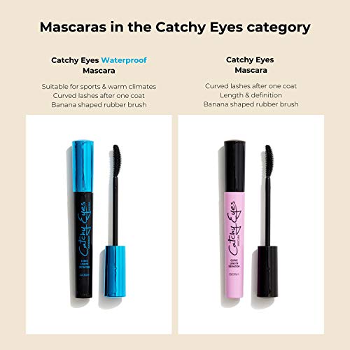 Gosh Drama Volume & Curve Mascara n 001 extreme black Catchy Eyes GOSH