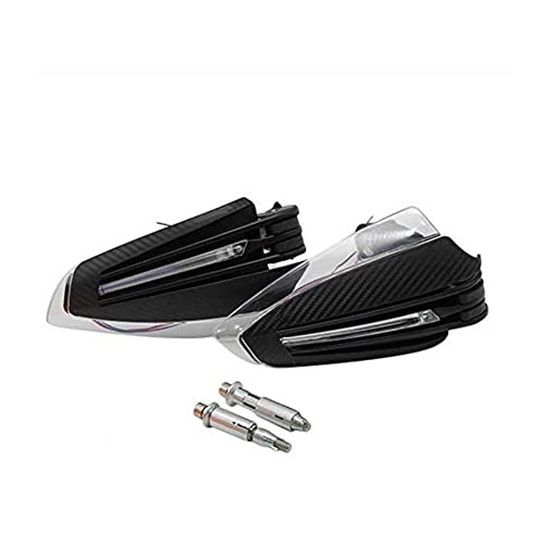 Guardamanos Guardamanos Protector Mano Motocicleta Luz Ámbar Blanca Para Blackbird Para CBR1100XX Para MSX125 Para África Para Twin Para CRF1000L CR 125