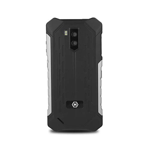 Hammer Iron 3 5.5" IPS, IP68 Robusto Smartphone Militar, Resistente al Agua, a Prueba de Golpes, a Prueba de Polvo, Mega batería 4400mAh, Dual SIM, 16GB de Memoria, Dual SIM, GPS - Plata