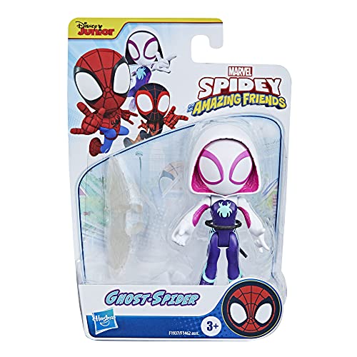 Hasbro Spidey y Sus fantásticos Amigos – Ghost Spider Action Figure Juguete de 15 cm con 1 Accesorio para niños a Partir de 3 años