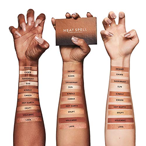 Haus Laboratories by Lady Gaga, HEAT SPELL BRONZER y HIGHLIGHTER DUO, Bronceador mate en polvo e iluminador disponibles en varias paletas, brillo difuminable, vegano, no testado en animales, 0.38 oz