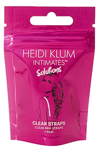 Heidi Klum Intimates Accessories (Case Pack X 12) Tirantes para Sujetador, Transparent (Clear Cler), Talla única para Mujer