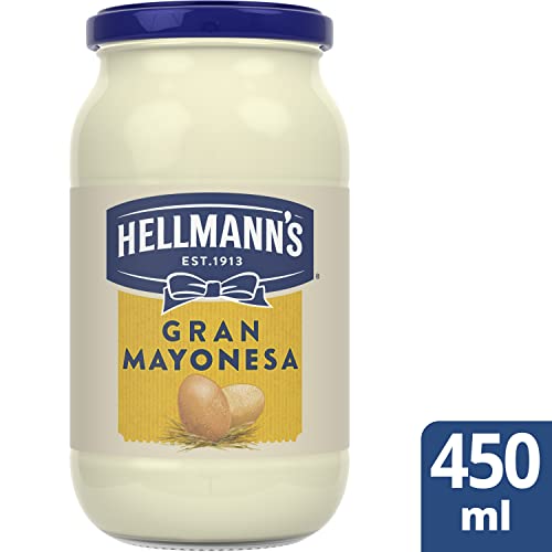 Hellmann's  Gran Mayonesa  en Tarro  450ml - Pack de 4