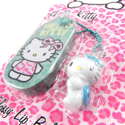 Hello Kitty [H1795] - Brillo 'Hello Kitty' turquesa accesorio del teléfono +.